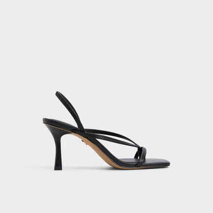 Riva Other Black Women's Strappy sandals - Sling back heeled sandal, Stiletto heel | Aldo