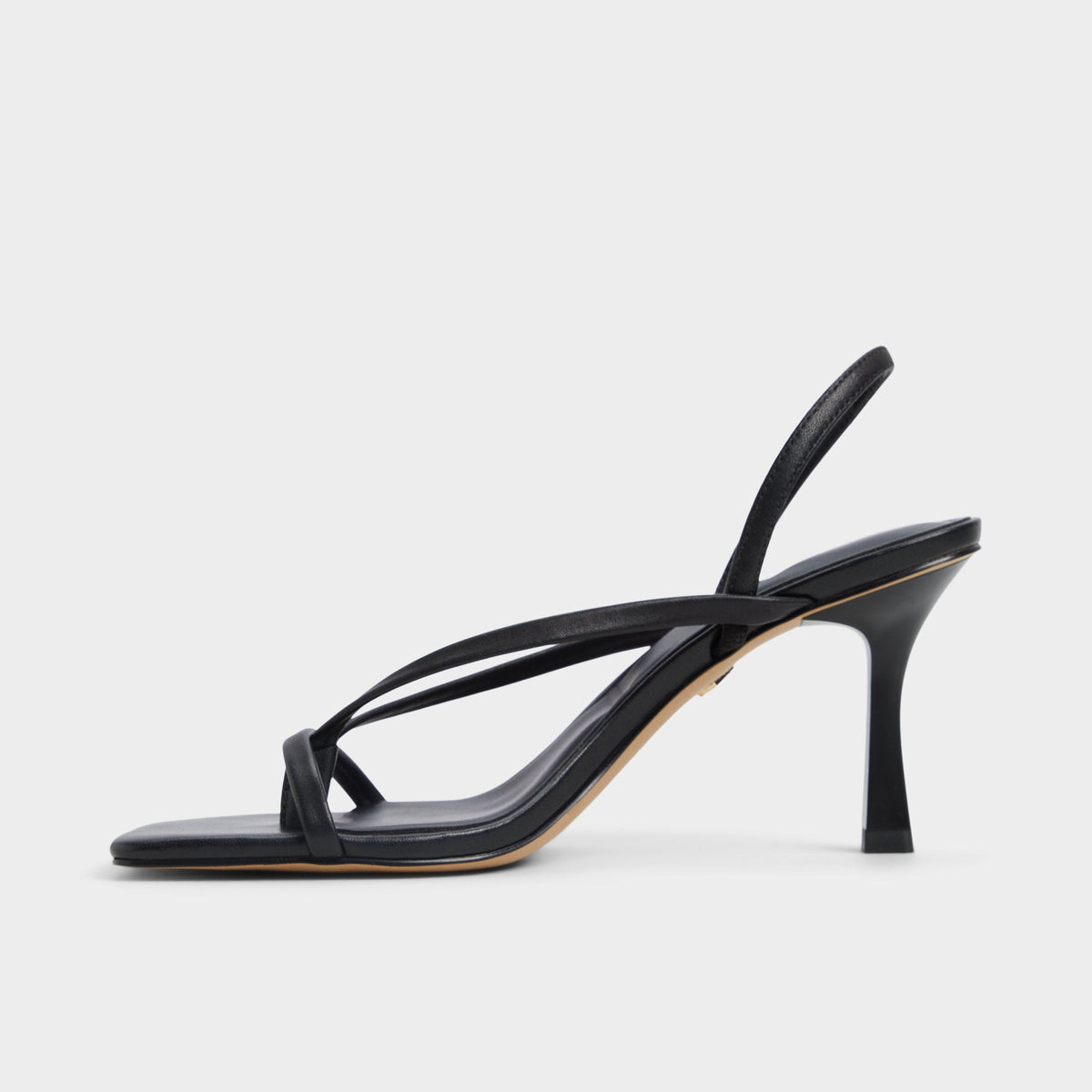 Riva Other Black Women's Strappy sandals - Sling back heeled sandal, Stiletto heel | Aldo