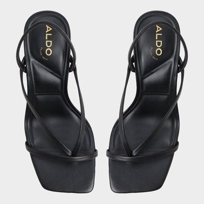 Riva Other Black Women's Strappy sandals - Sling back heeled sandal, Stiletto heel | Aldo
