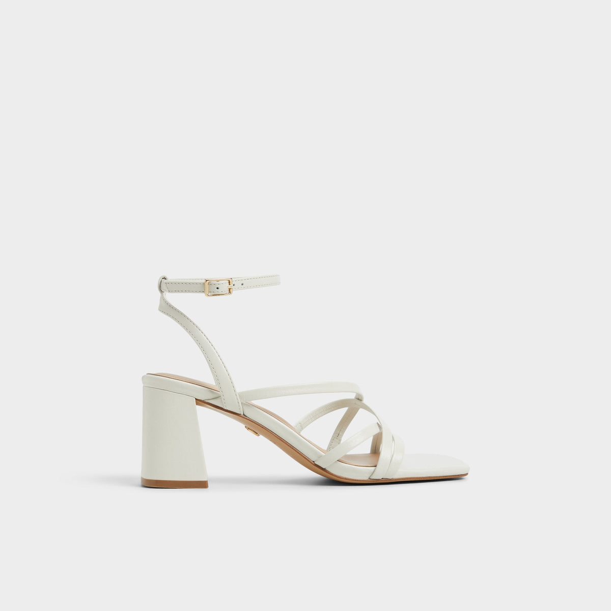 Esther Other White Women's Block heels - Strappy heeled sandal, Block heel | Aldo
