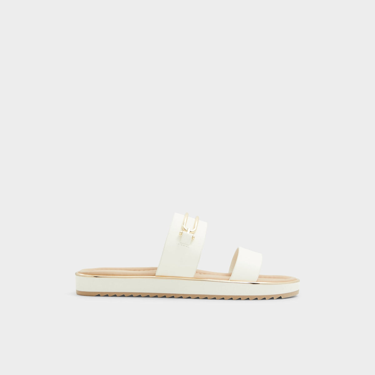 Lagoon White Women's Strappy sandals - Slide sandal, Footbed sandal | Aldo