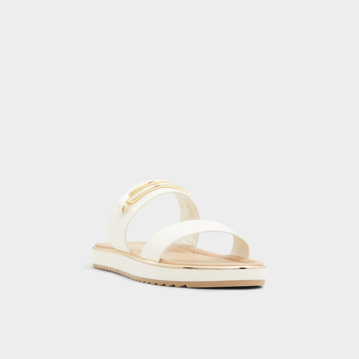 Lagoon White Women's Strappy sandals - Slide sandal, Footbed sandal | Aldo