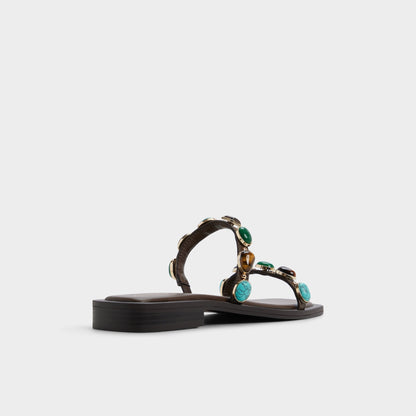 Sapphira in Dark Brown 14189967 - Slide sandal | Aldo