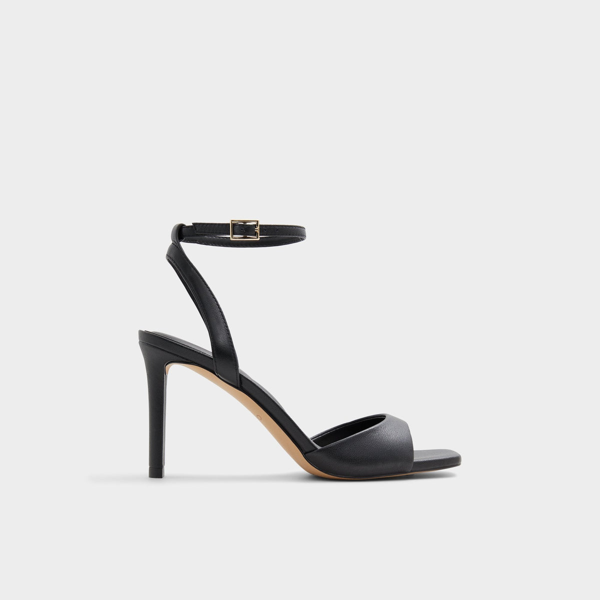 Sake Black Women's Strappy sandals - Strappy heeled sandal | Aldo