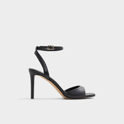 Sake Black Women's Strappy sandals - Strappy heeled sandal | Aldo