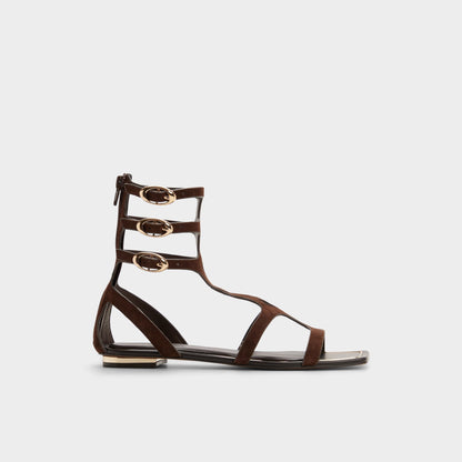 Marisea in Dark Brown - Gladiator sandal | Aldo