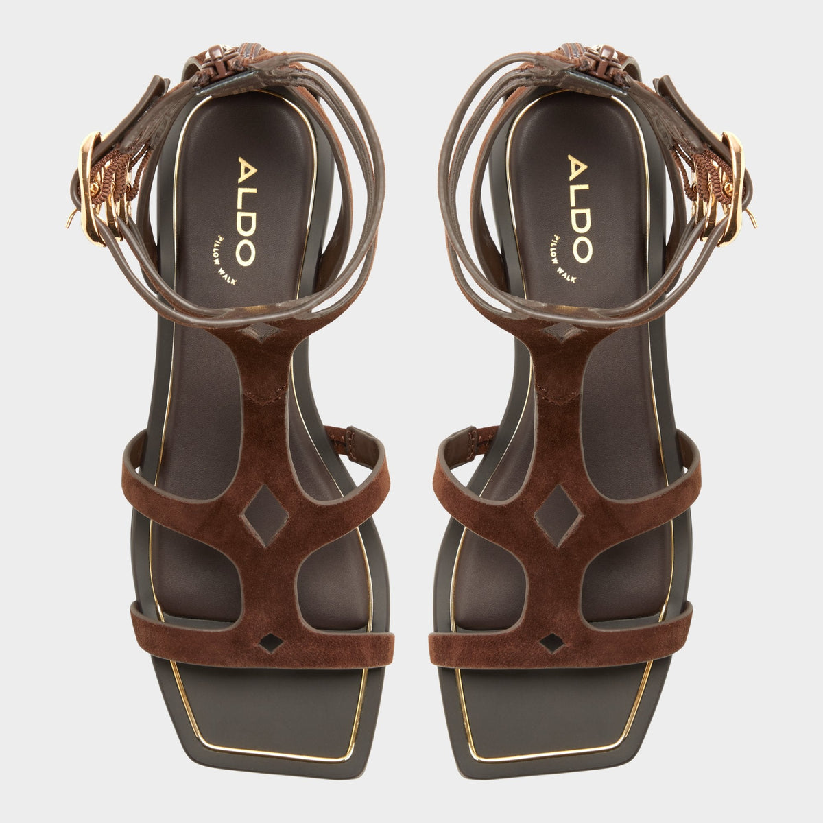 Marisea in Dark Brown - Gladiator sandal | Aldo