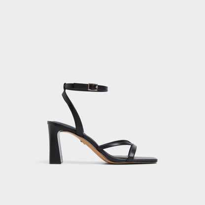 Stellare Other Black Women's Block heels - Strappy heeled sandal, Block heel | Aldo