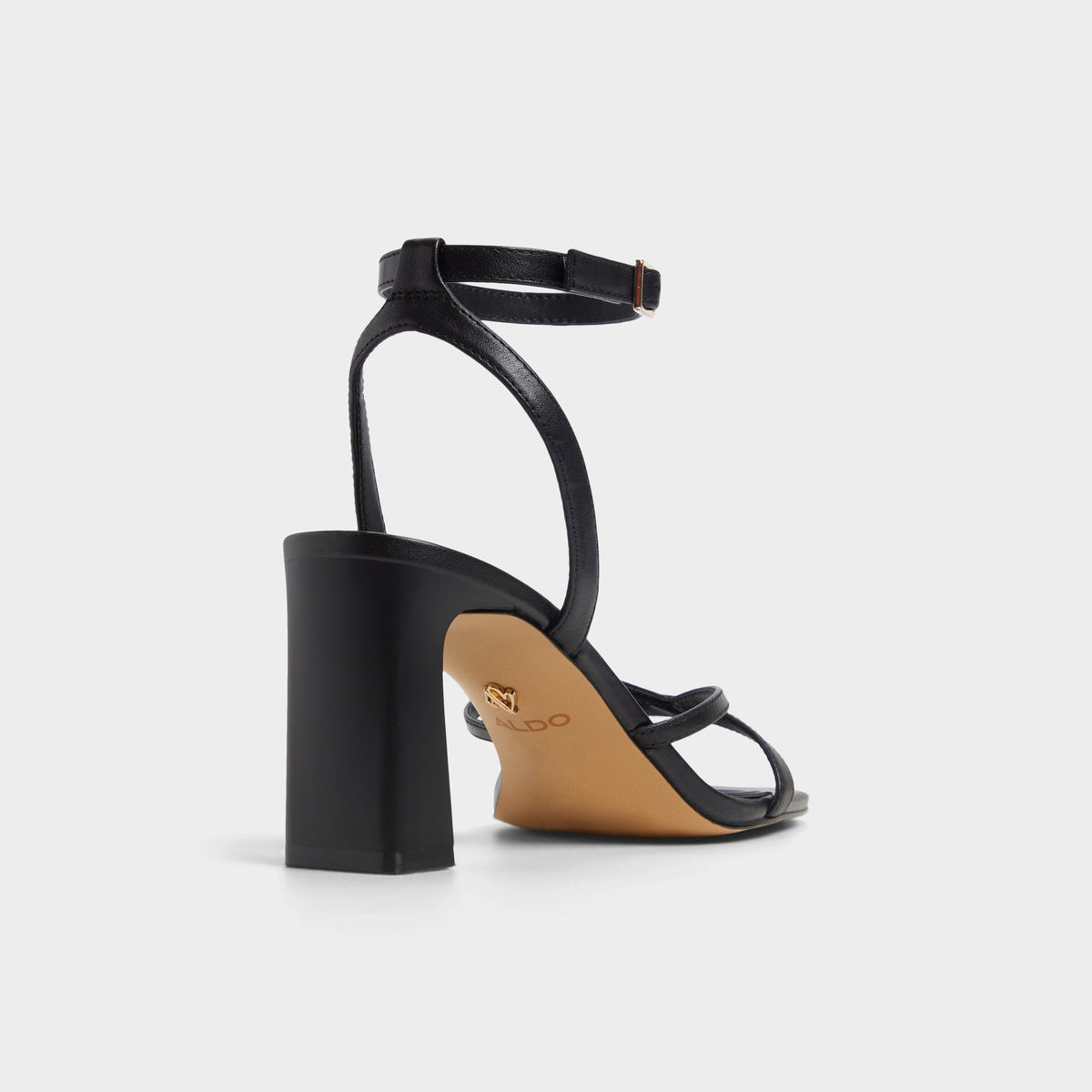 Stellare Other Black Women's Block heels - Strappy heeled sandal, Block heel | Aldo