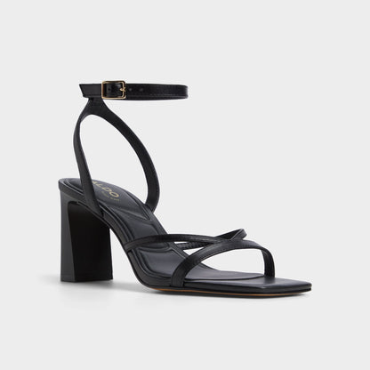 Stellare Other Black Women's Block heels - Strappy heeled sandal, Block heel | Aldo