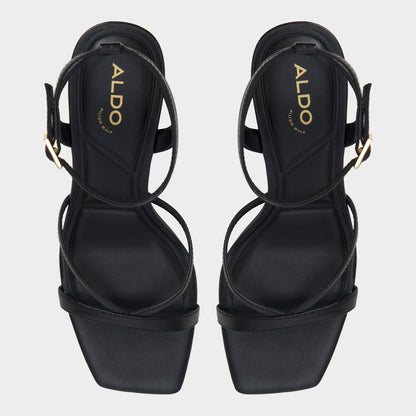 Stellare Other Black Women's Block heels - Strappy heeled sandal, Block heel | Aldo