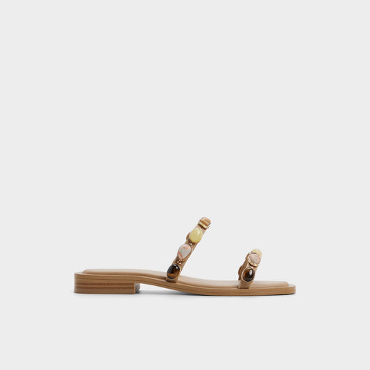 Sapphira in Medium Beige 14213541 - Slide sandal | Aldo