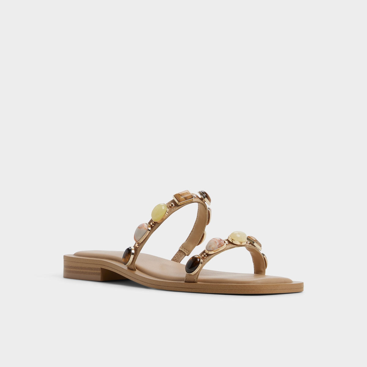 Sapphira in Medium Beige 14213541 - Slide sandal | Aldo