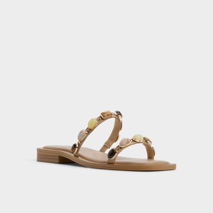 Sapphira in Medium Beige 14213541 - Slide sandal | Aldo