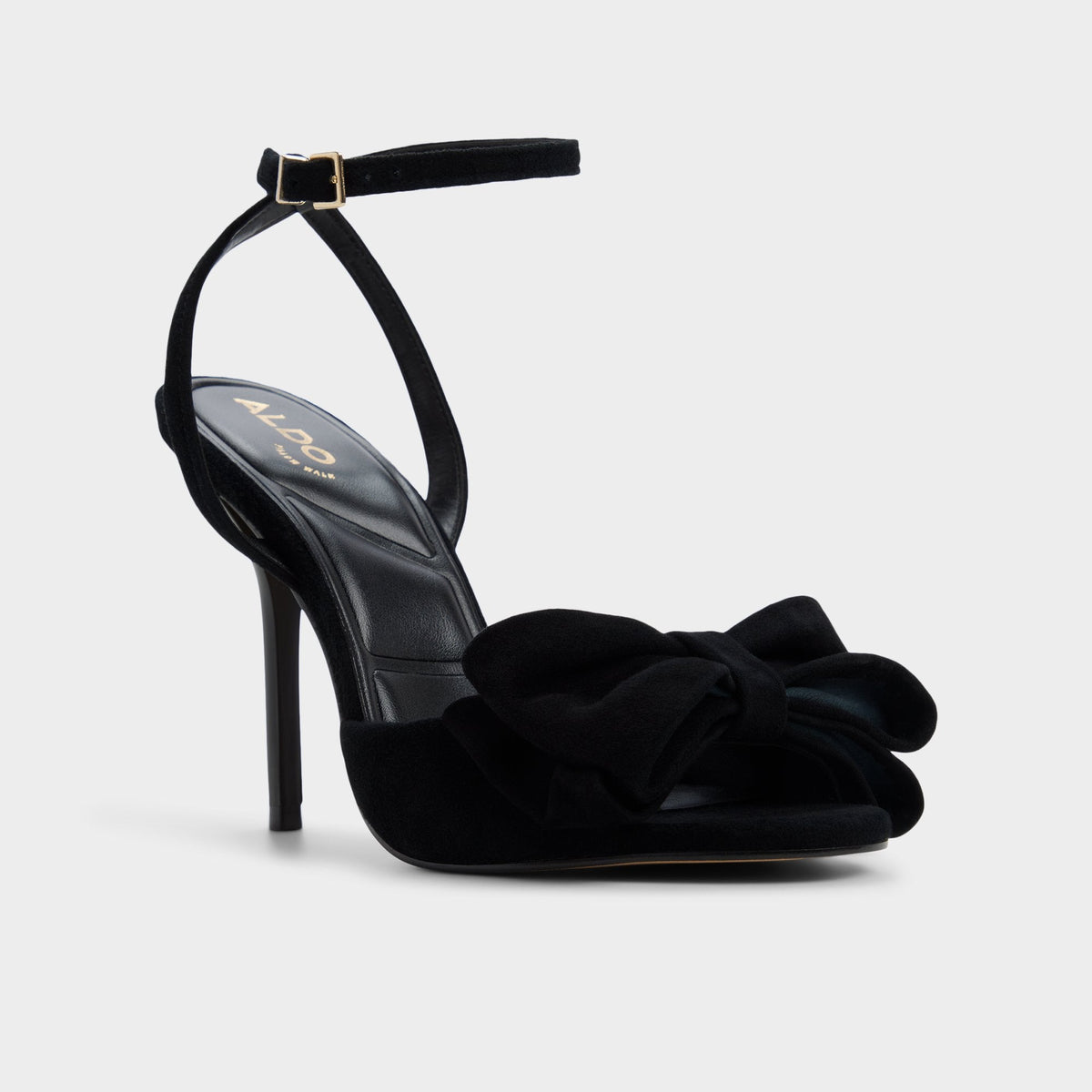 Tinsletta in Other Black - Strappy heeled sandal, Stiletto heel | Aldo