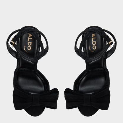 Tinsletta in Other Black - Strappy heeled sandal, Stiletto heel | Aldo