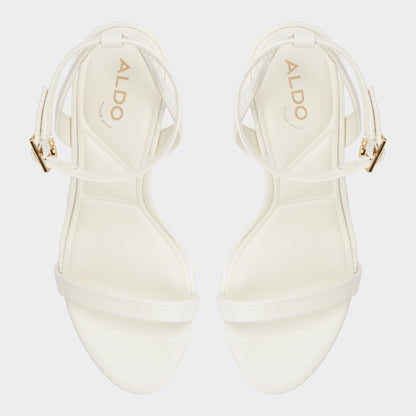 Maristou-xt White Women's Heeled sandals - Strappy heeled sandal, Stiletto heel | Aldo