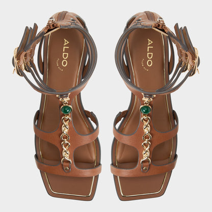 Marisea in Medium Brown - Gladiator sandal | Aldo