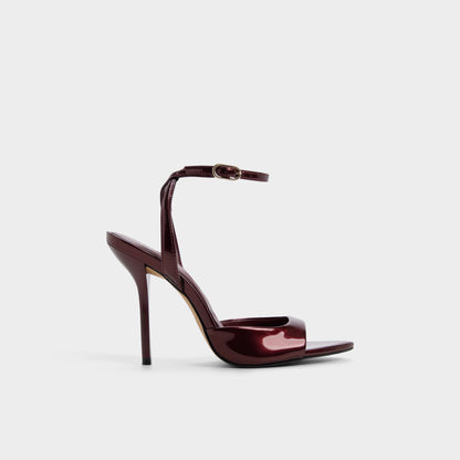 Forevermore in Medium Red - Strappy heeled sandal, Stiletto heel | Aldo