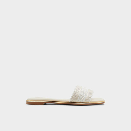Oceania Other Beige Women's Flats - Slide sandal | Aldo