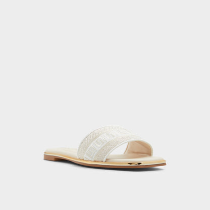 Oceania Other Beige Women's Flats - Slide sandal | Aldo