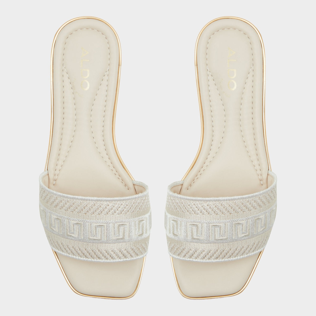 Oceania Other Beige Women's Flats - Slide sandal | Aldo