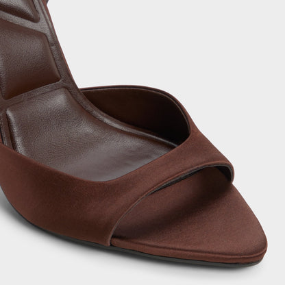Forevermore in Dark Brown 14154135 - Strappy heeled sandal, Stiletto heel | Aldo