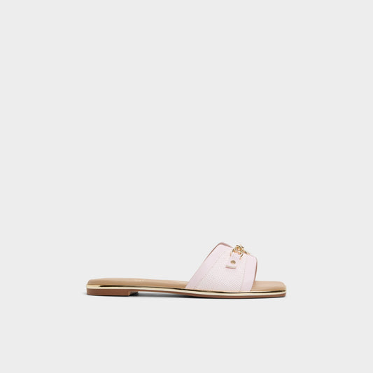 Alamassi Light Pink Women's Flats - Slide sandal | Aldo