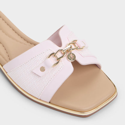 Alamassi Light Pink Women's Flats - Slide sandal | Aldo