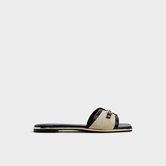 Alamassi Natural Women's Flats - Slide sandal | Aldo