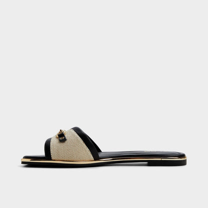 Alamassi Natural Women's Flats - Slide sandal | Aldo
