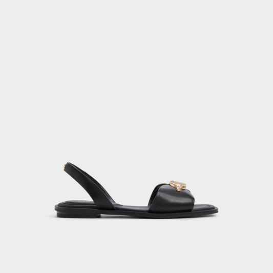 Goassi Black Women's Flats - Flat sandal | Aldo