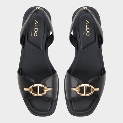 Goassi Black Women's Flats - Flat sandal | Aldo