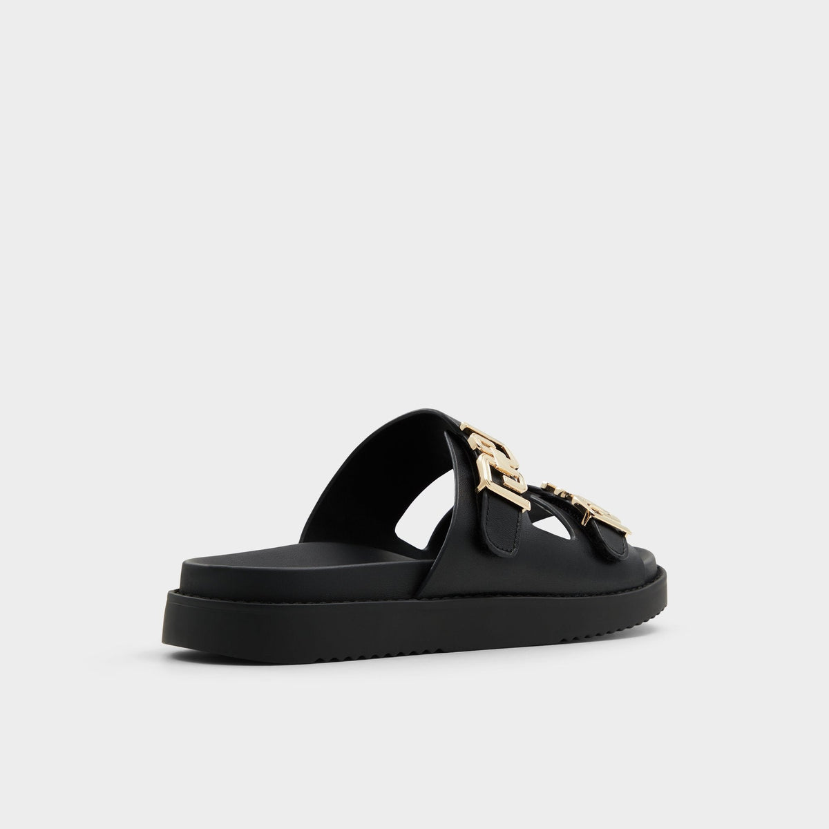Alessie Black Women's Footbed sandals - Footbed sandal, Footbed sandal | Aldo