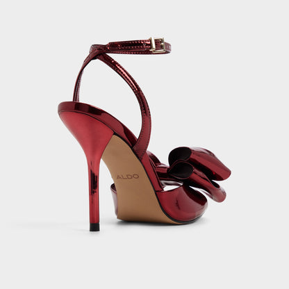 Tinsletta in Medium Red - Heeled sandal, Stiletto heel | Aldo
