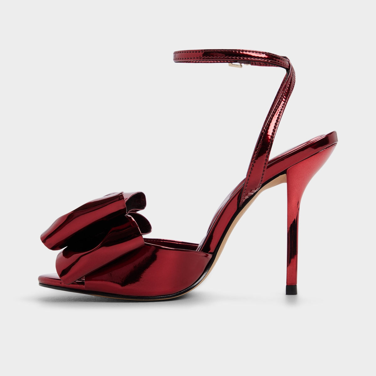 Tinsletta in Medium Red - Heeled sandal, Stiletto heel | Aldo