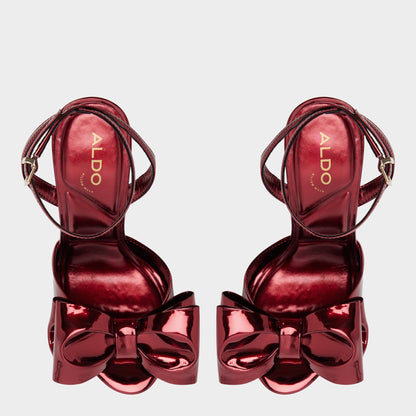 Tinsletta in Medium Red - Heeled sandal, Stiletto heel | Aldo