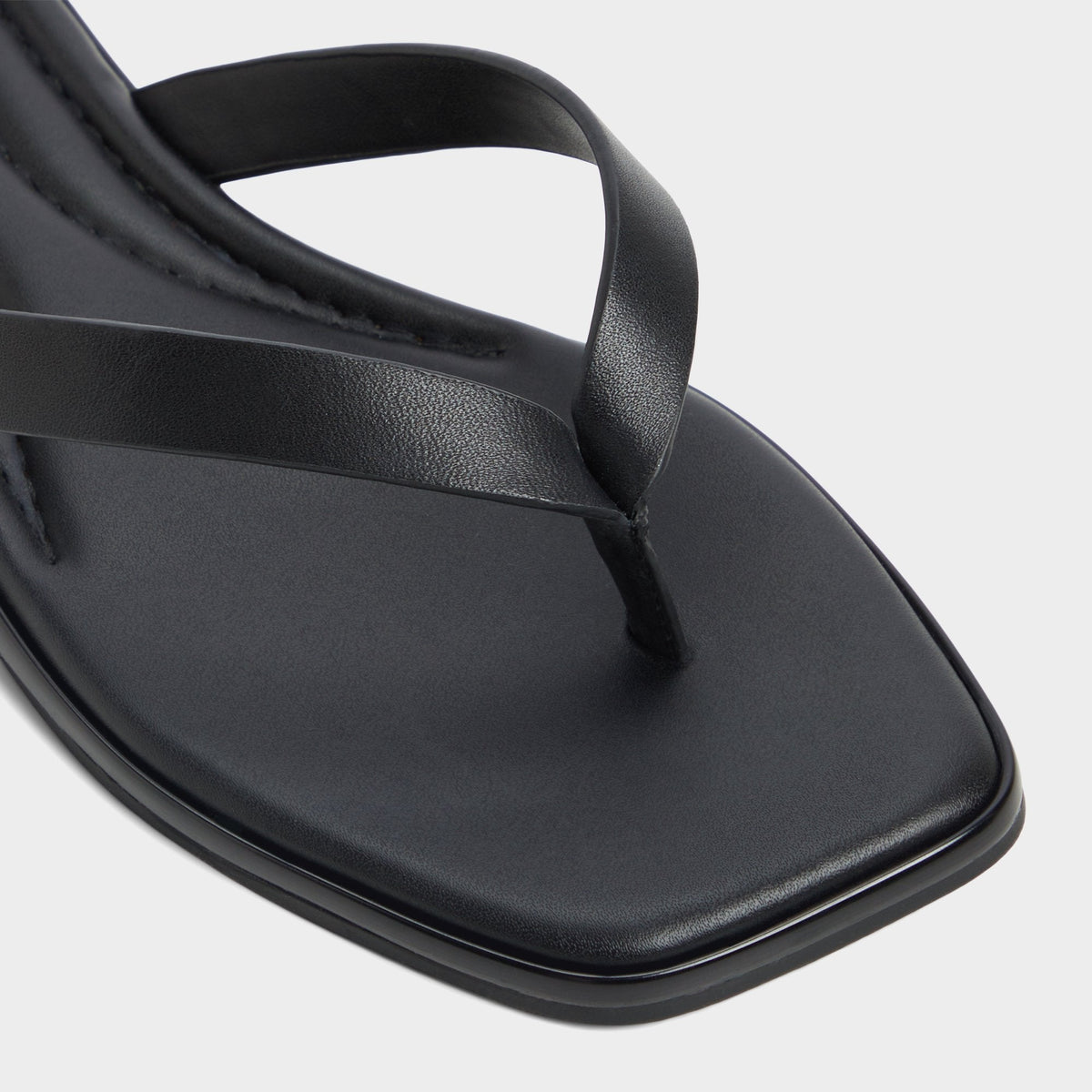 Theao Black Women's Flats - Flip flop | Aldo