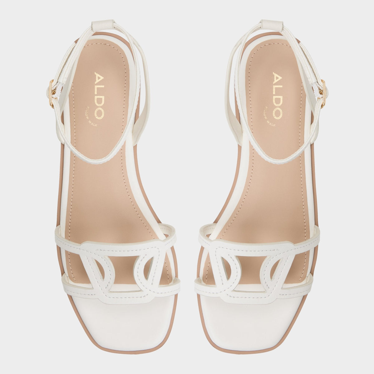 Greengrove White Women's Flats - Flat sandal | Aldo