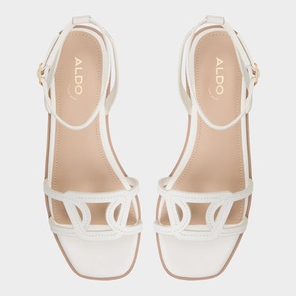 Greengrove White Women's Flats - Flat sandal | Aldo