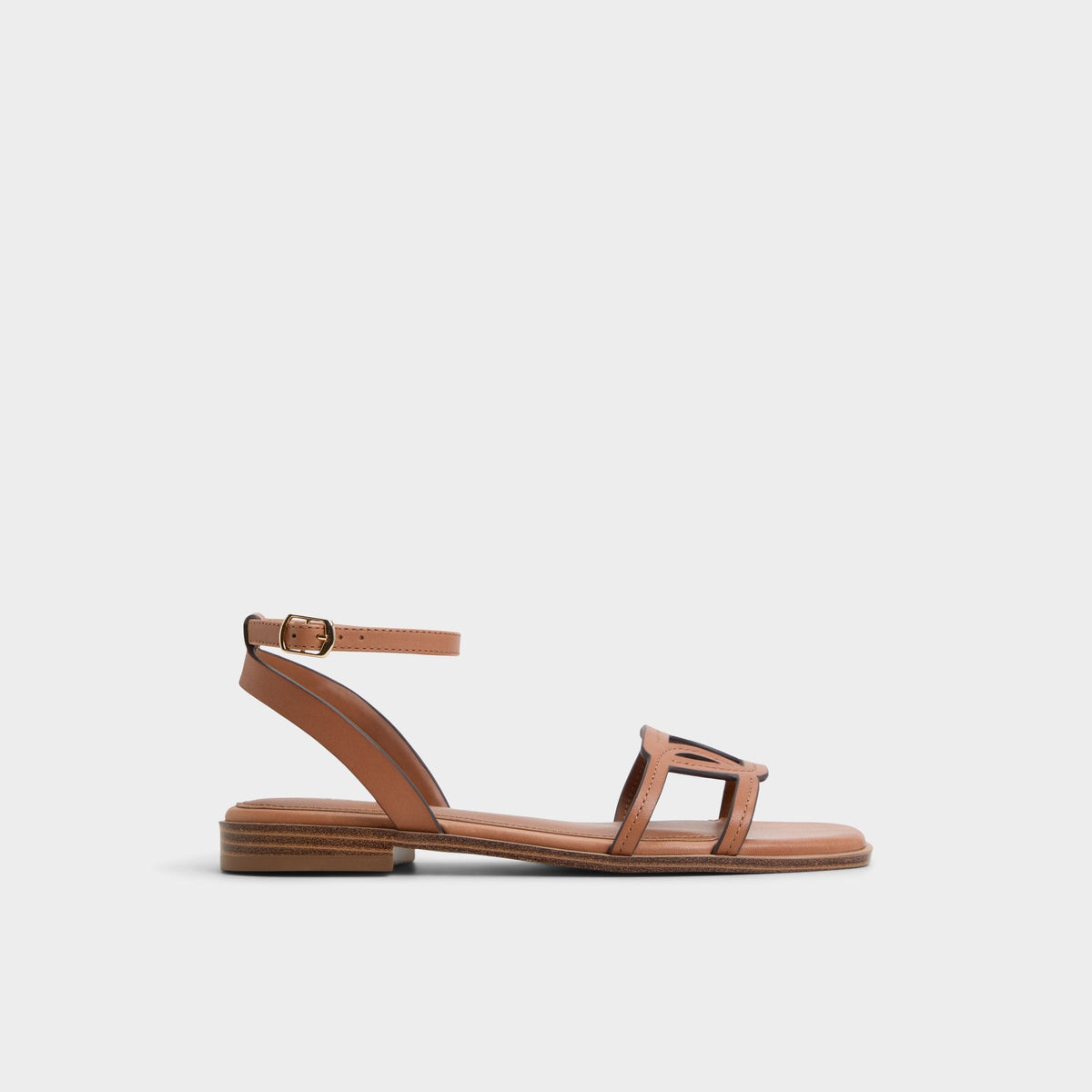Greengrove Medium Brown Women's Flats - Flat sandal | Aldo