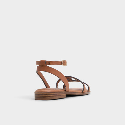 Greengrove Medium Brown Women's Flats - Flat sandal | Aldo