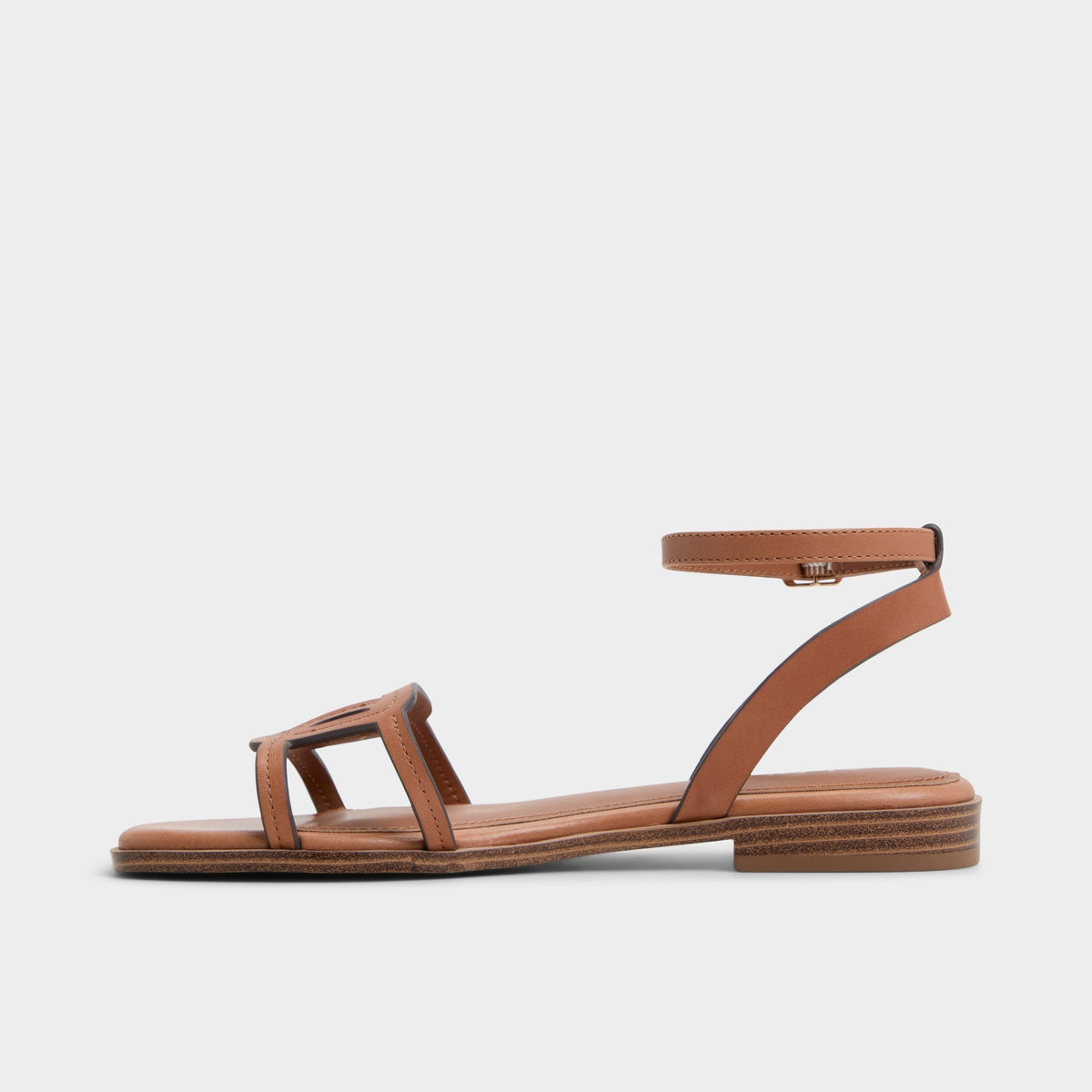 Greengrove Medium Brown Women's Flats - Flat sandal | Aldo
