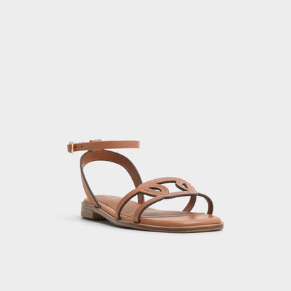 Greengrove Medium Brown Women's Flats - Flat sandal | Aldo