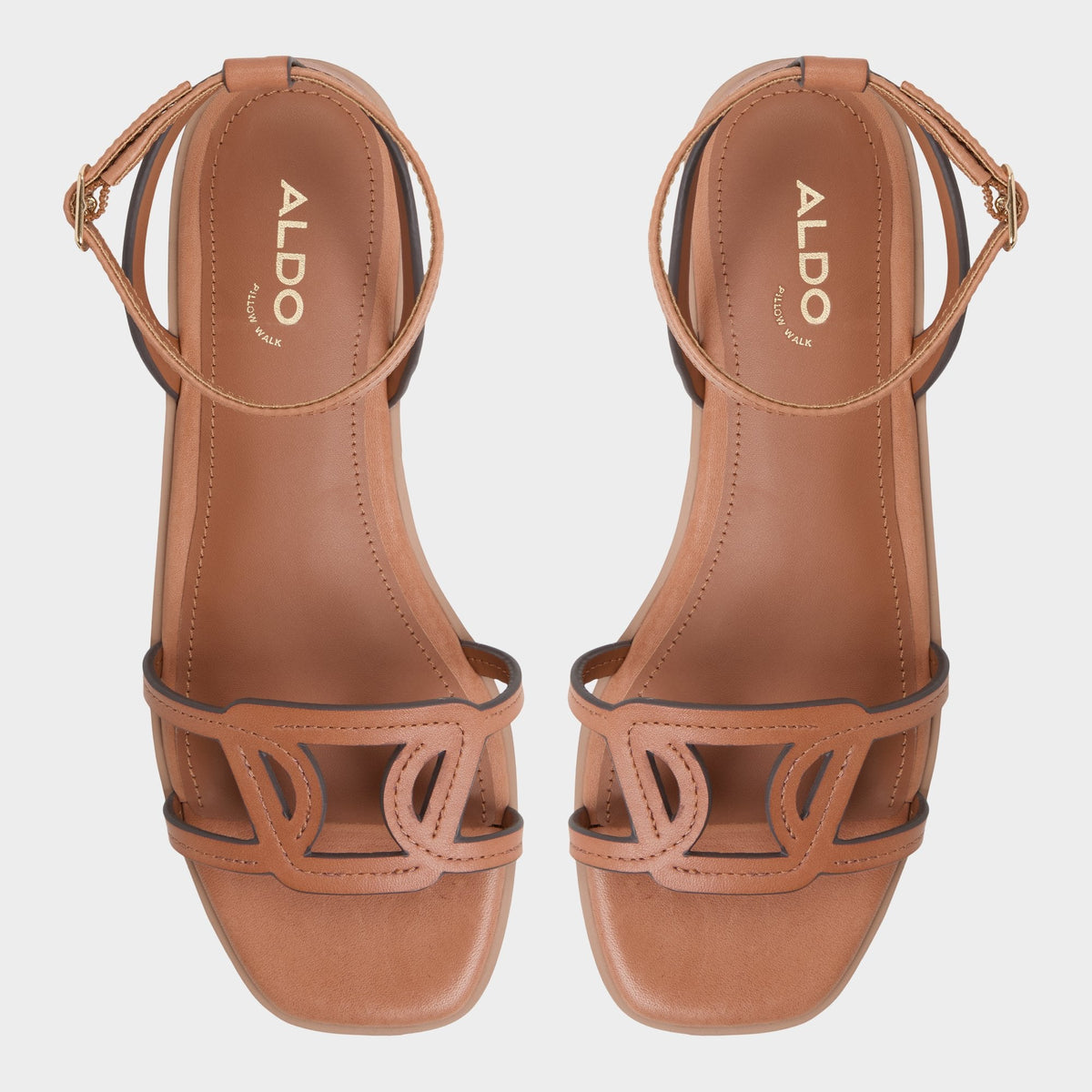 Greengrove Medium Brown Women's Flats - Flat sandal | Aldo