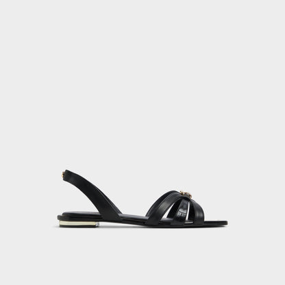 Marassita Black Women's Slingbacks - Flat sandal | Aldo