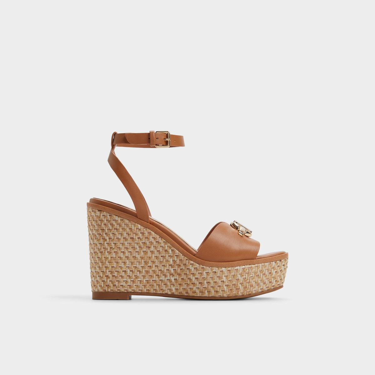 Ybylin Medium Brown Women's Wedges - Wedge sandal, Wedge heel | Aldo