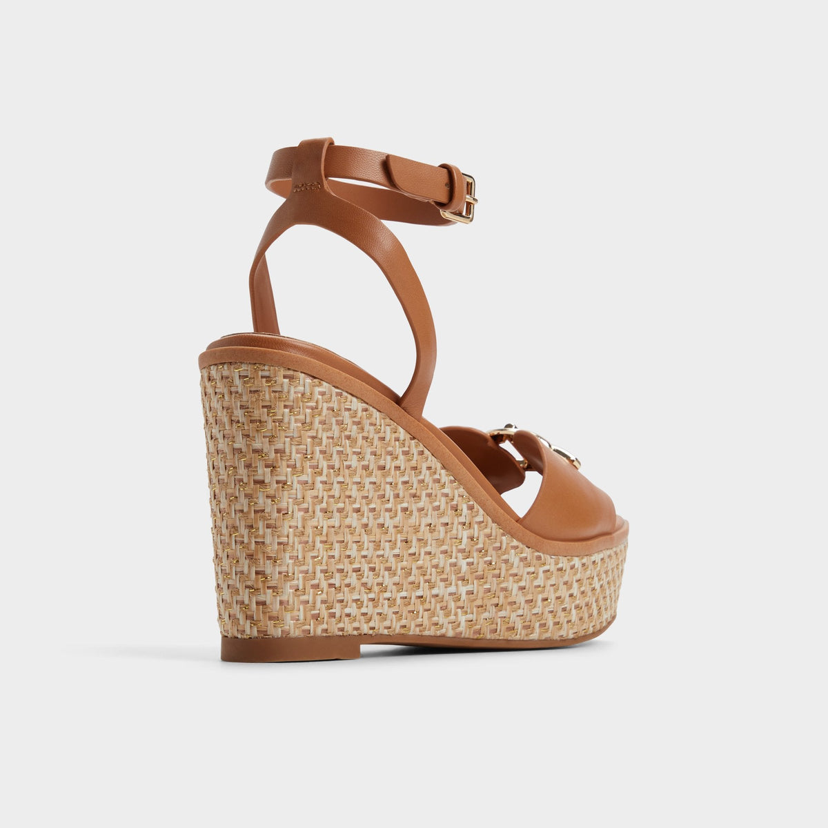 Ybylin Medium Brown Women's Wedges - Wedge sandal, Wedge heel | Aldo