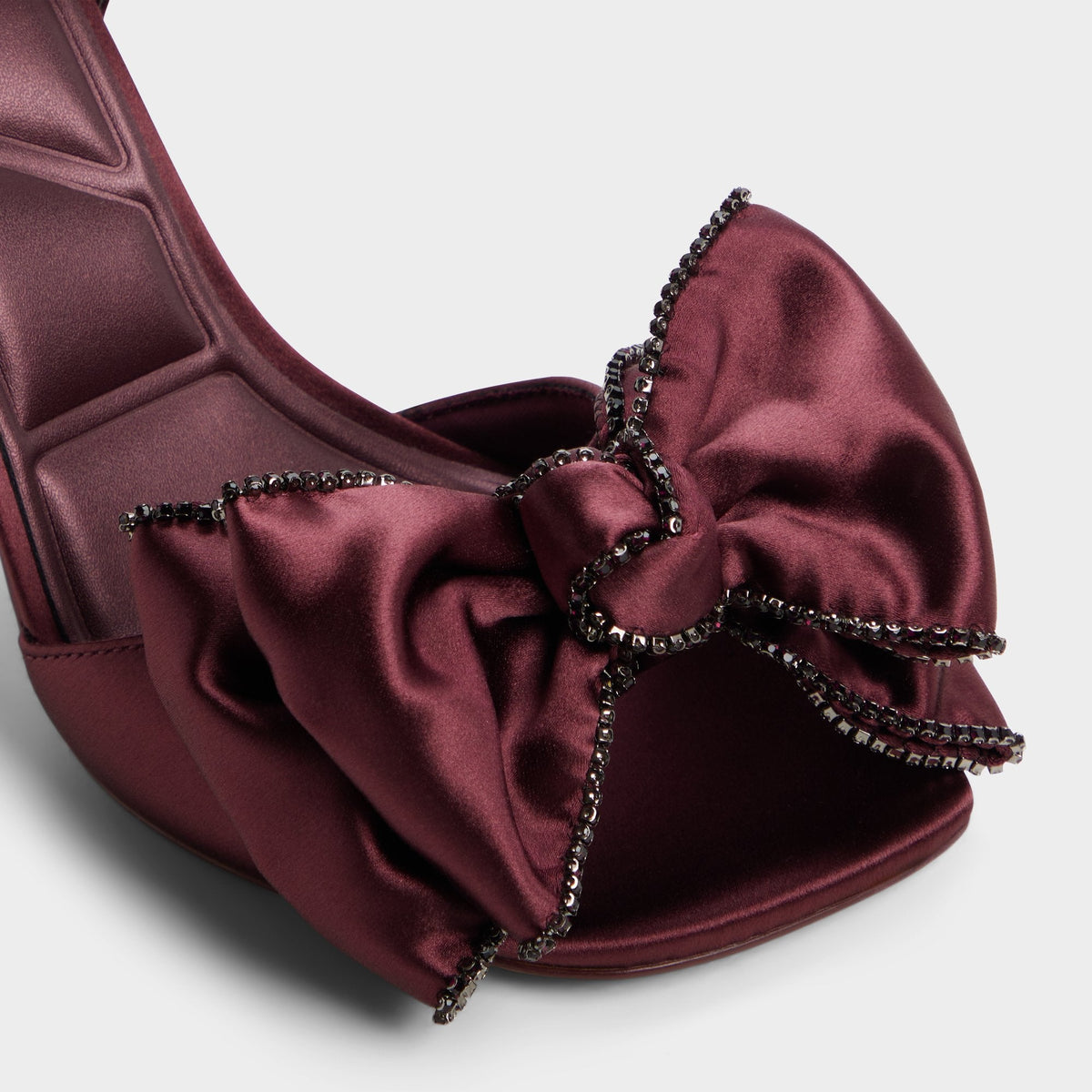 Tinsel in Bordo - Strappy heeled sandal, Stiletto heel | Aldo
