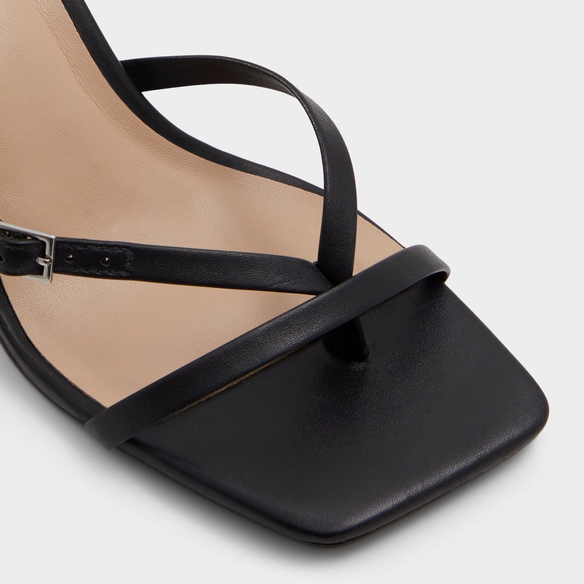 Gannever Black Women's Thong Sandals - Heeled flip flop, Stiletto heel | Aldo